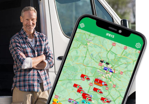 Application de géolocalisationd de camions