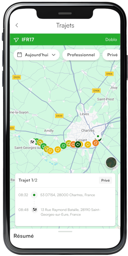 Flottech - Application de geolocalisation