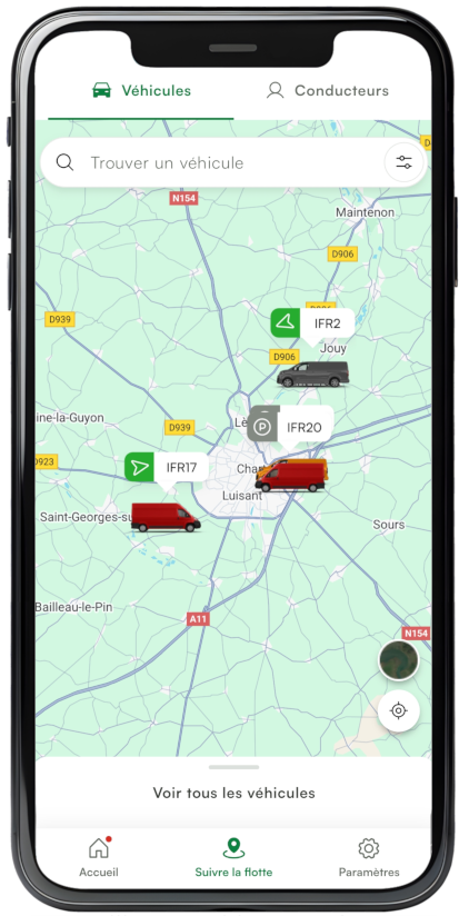 Flottech - Application de geolocalisation