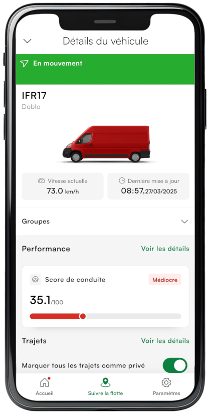 Flottech - Application de geolocalisation